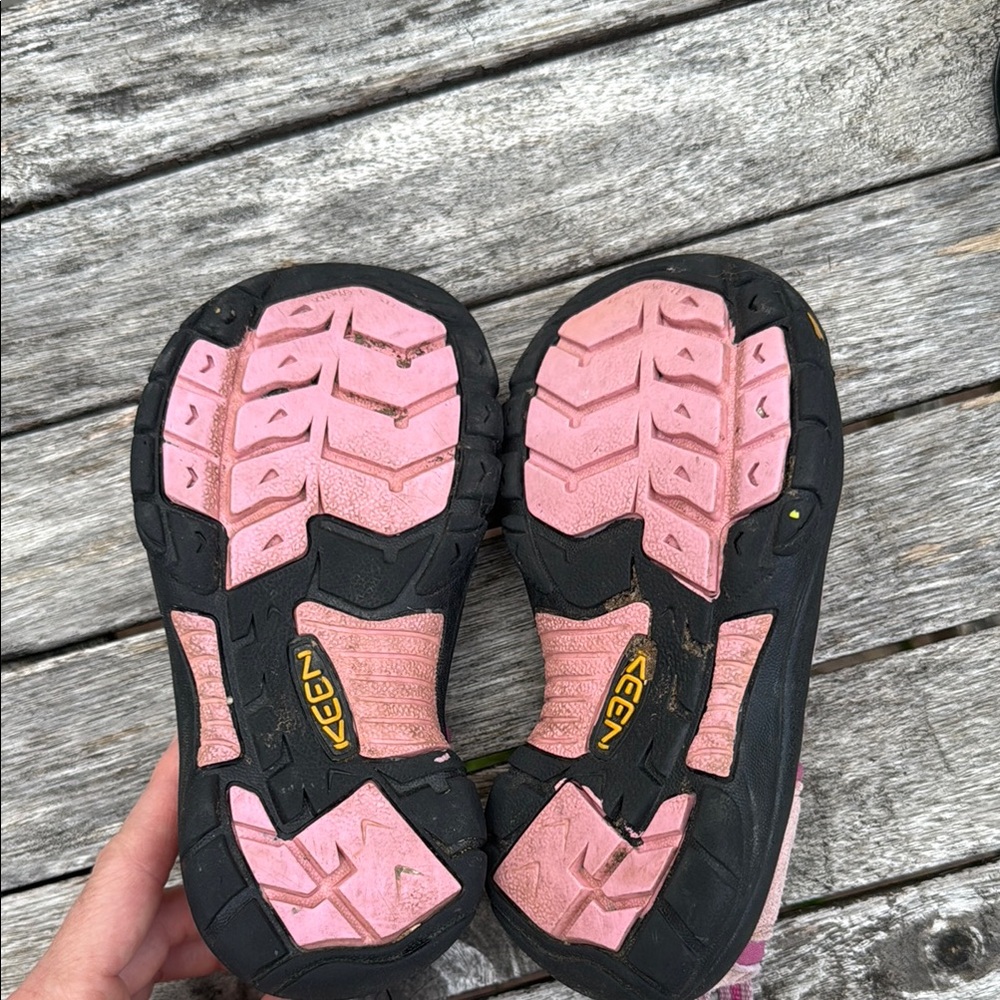 Keen Pink and Black Sporty Sandals - Picture 2 of 4